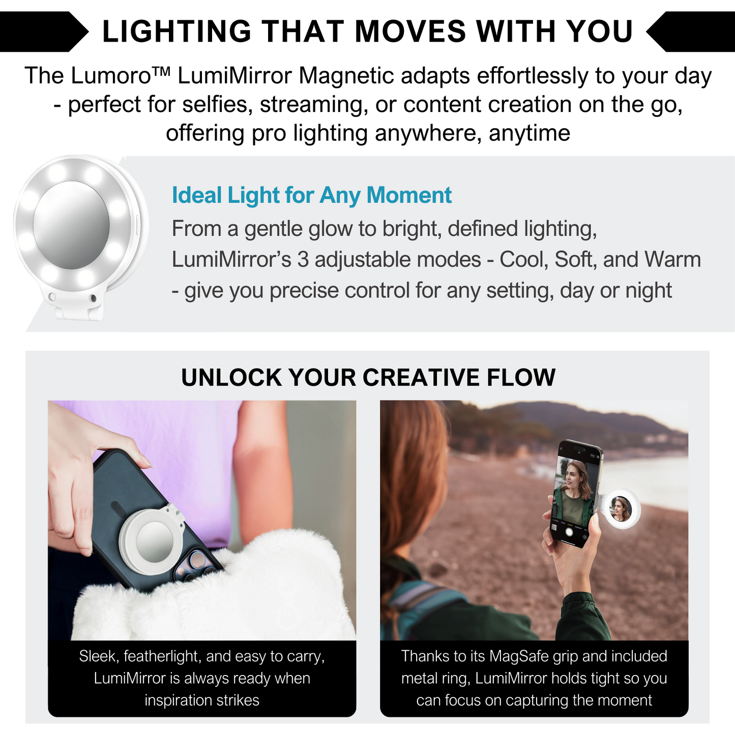 Lumoro™ LumiMirror Magnetic