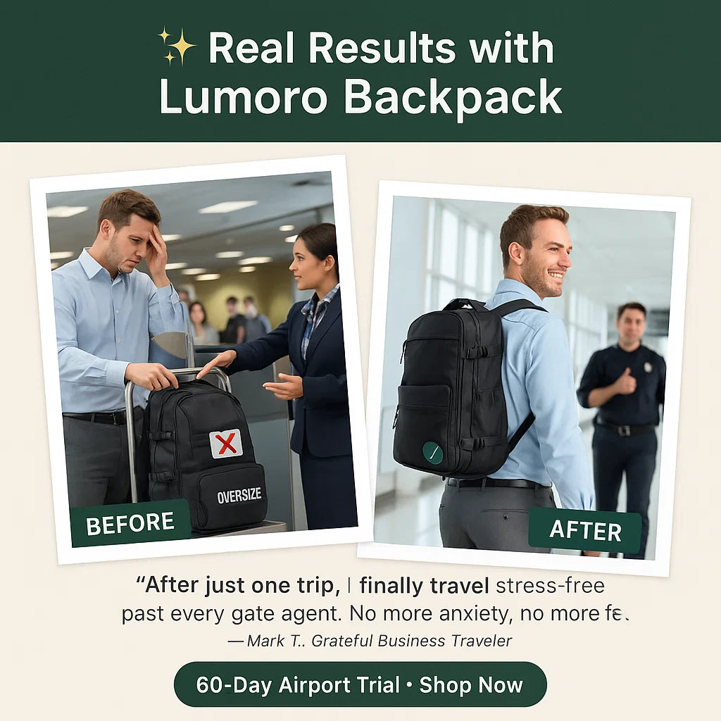 Lumoro™ Vacuum Travel Backpack